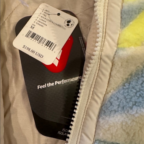 Free People Multicolor Geometric Teddy Jacket - Picture 6 of 7